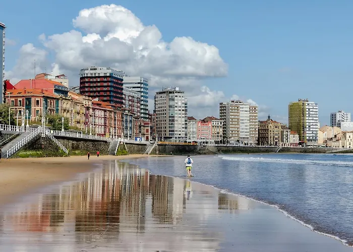 Jasjose Playa - Frente A San Lorenzo, 2 Hab, 6 Pax, Wifi - Vut-2047-As